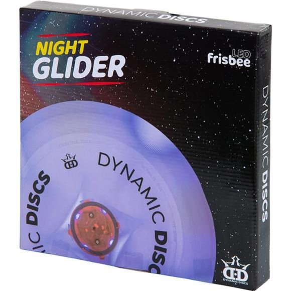 Dynamic Discs Night GliderLED Catch Flying Disc|175g Glow in The Dark Catch Disc - Picture 6 of 6